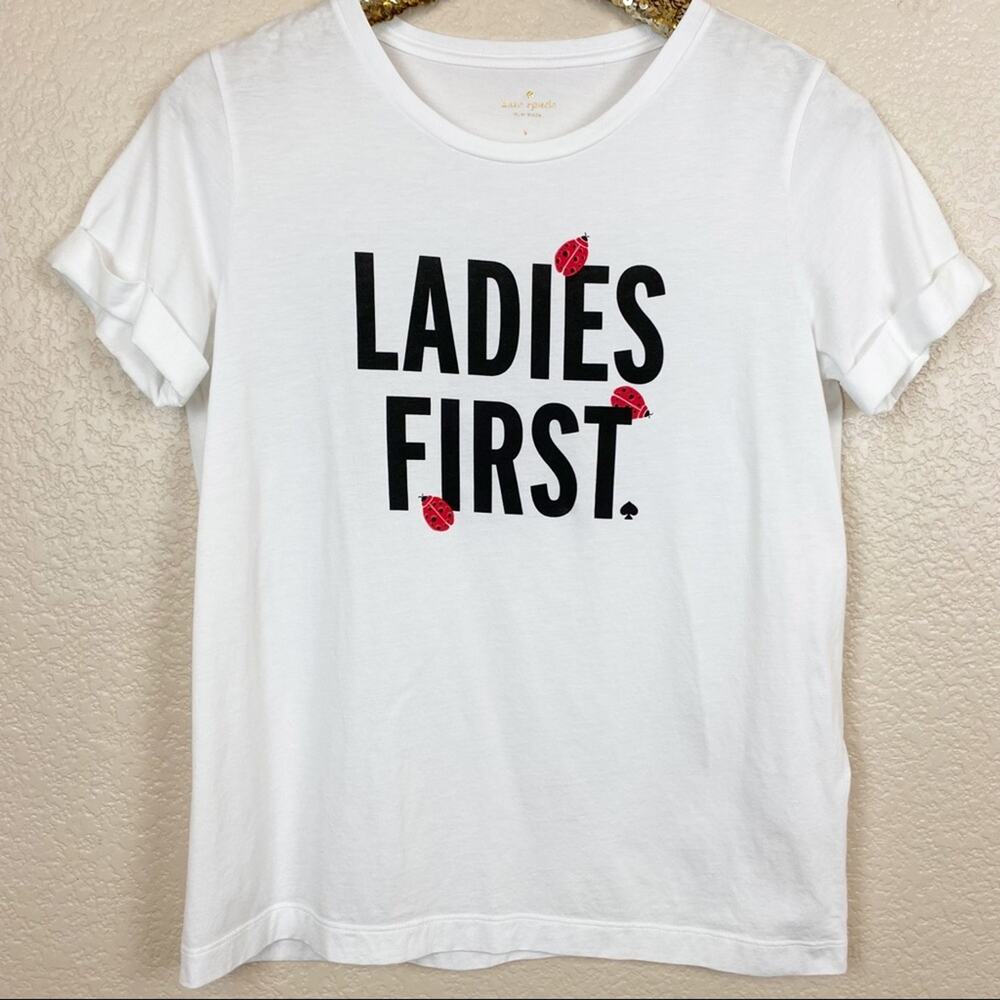 Kate Spade • Ladies First Ladybug Cotton Tee